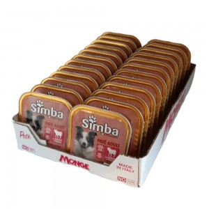 10 scatolette MONGE ALIMENTO CIBO BOCCONCINI PER CANI CANE UMIDO 1230gr  MANZO VE